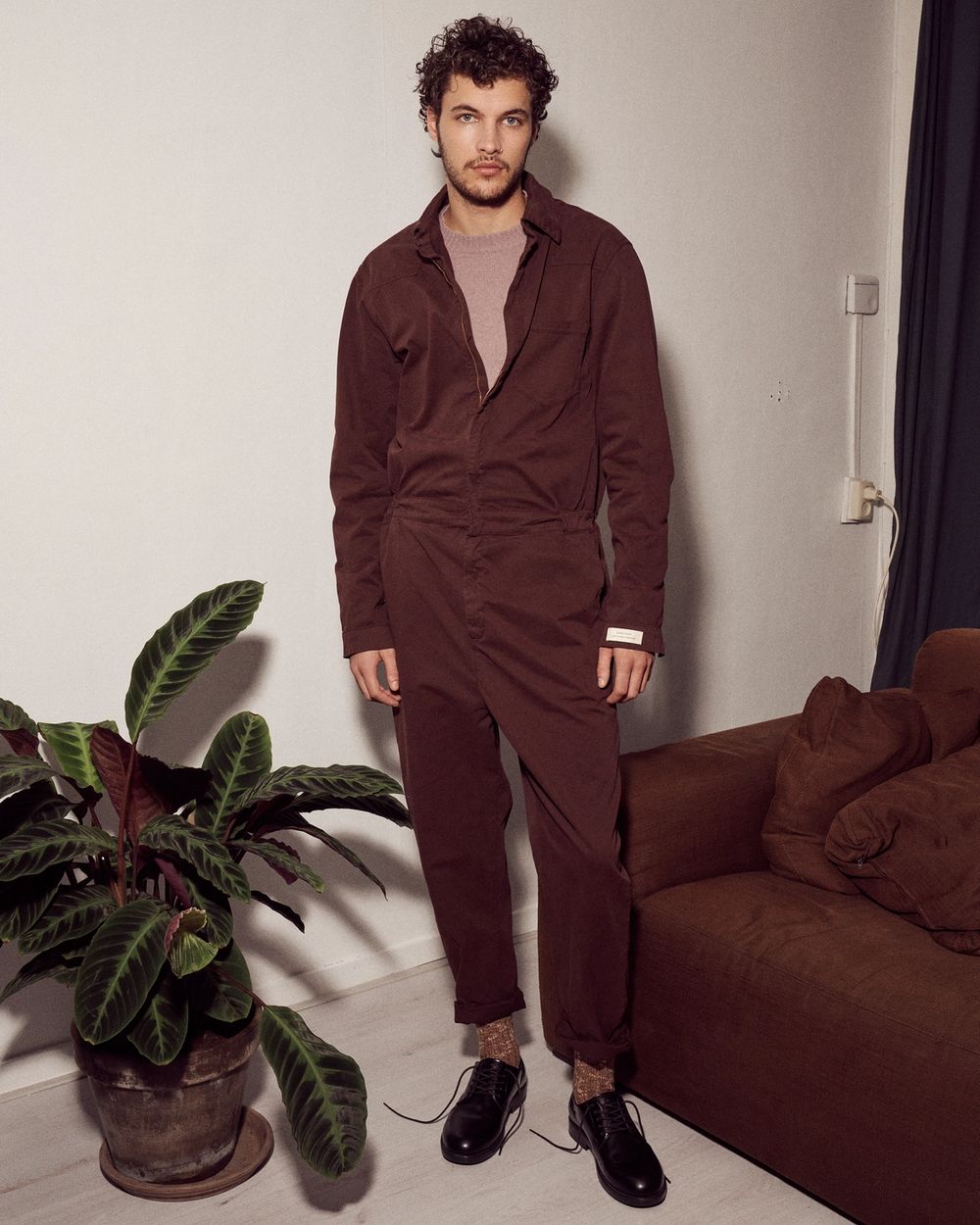 boiler suit ZPPR man cotton auberge